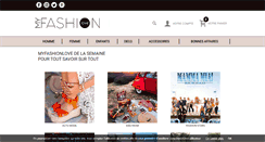 Desktop Screenshot of myfashionlove.com